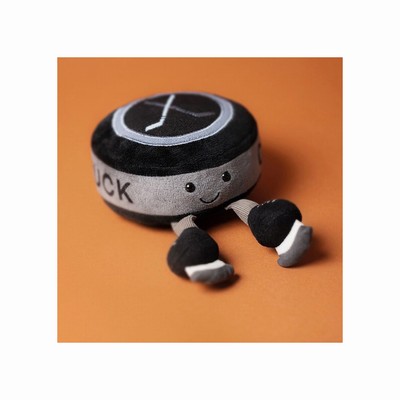 Jellycat Sports Ice Hockey Puck UK | 21376TLBK